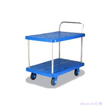 二層車(chē)板式全靜音推車(chē)PLA300-T2