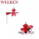 Welken單擋壁萬用球閥鎖具BD-8212