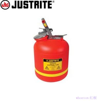 液體處置罐|Justrite液體處置罐_19L聚乙烯液體處置罐14765Z