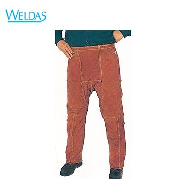 皮焊服|WELDAS蠻牛王咖啡色皮焊單前...