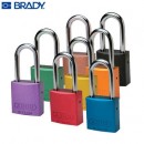 安全掛鎖|工業(yè)鎖具_(dá)Brady鋁制長(zhǎng)梁掛鎖99615