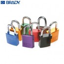 安全掛鎖|工業(yè)鎖具_(dá)Brady鋁制短梁掛鎖99608