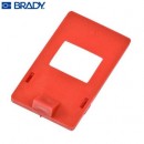 斷路器鎖|貝迪斷路器鎖_Brady卡箍式斷路器鎖用夾板65404