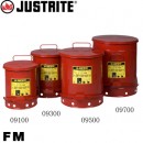 油漬廢品罐|Justrite油漬廢品罐_紅色油漬廢品罐