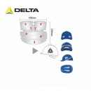 安全帽|DELTA安全帽_安全帽熒光貼紙HESTICKER 102032