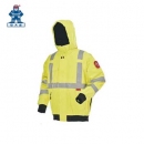 反光服|高警示棉衣_安大叔高警示棉衣 B348 熒光黃